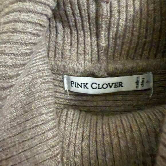 Pink Clover Women's turtleneck sweater size L - Picture 2 of 2